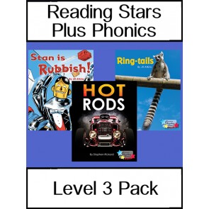 Reading Stars Plus Phonics 3 Pack