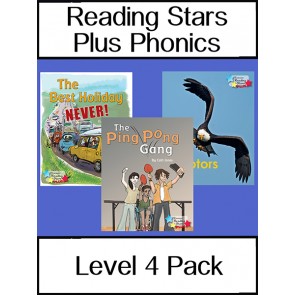 Reading Stars Plus Phonics 4 Pack